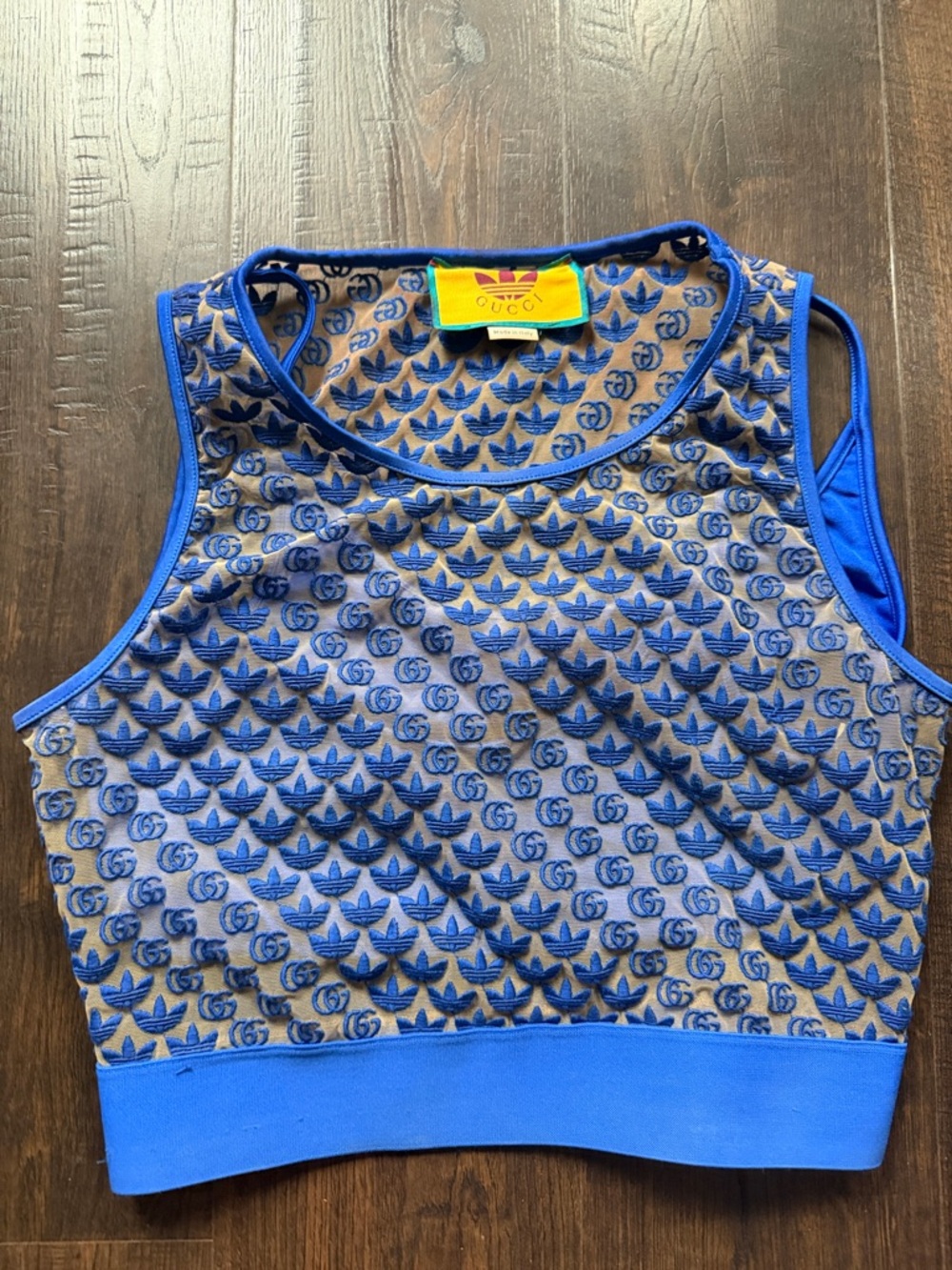 Gucci x adidas GG Tulle Top